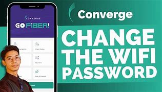 Image result for How to Change Wifi Password Converge