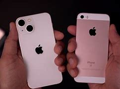Image result for iPhone 13 Mini Next to iPhone SE