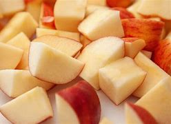 Image result for Cut Apples in Bag