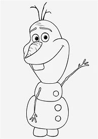 Image result for Olaf Snowman Coloring Pages