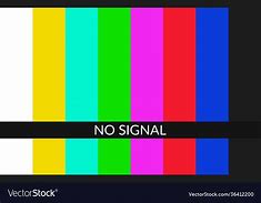 Image result for No Signal TV Screen Circle