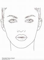 Image result for Blank Face Charts