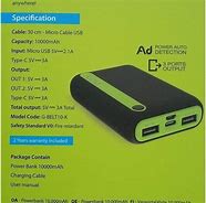 Image result for Mobile Power Bank 10000mAh