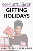 Image result for Gift-Giving Occasions