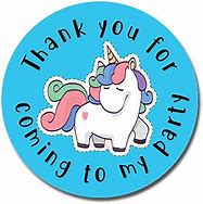 Image result for Unicorn Thank You Design