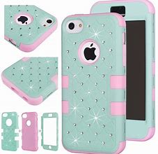 Image result for Purple Rhinestone iPhone 5C Case