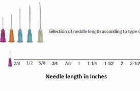 Image result for Needle Aperture Size
