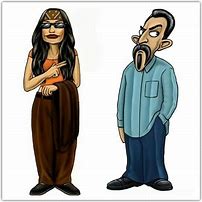 Image result for Cartoon Cholo Chica