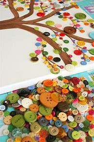 Image result for Button Art Crafts