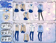 Image result for Anime Uniform Design