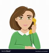 Image result for Clip Art Women Talking On the Phone