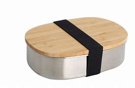 Image result for Oval Lunch Box Wood Lid