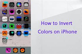 Image result for Inverted Colour iPod Screen