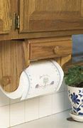 Image result for Wood Paper Towel Holder Plans