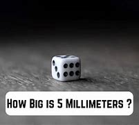 Image result for How Big Is 5Mm Image