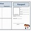 Image result for Passport Template Printable