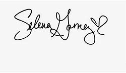 Image result for Selena Gomez Signature