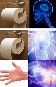 Image result for Expanding Brain Meme Bathroom
