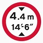 Image result for Bridge Height Warning Sign