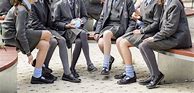 Image result for Boy Wearing His School Uniform Shoes