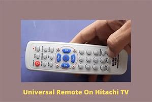 Image result for TV Hitachi Input Button
