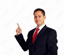 Image result for Man in Suit Pointing