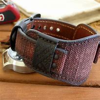Image result for Solid Red Canvas Watch Bands