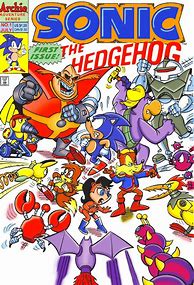 Image result for Sonic Archie Comics Last Issue