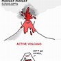 Image result for Funny Volcano Cartoon
