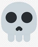 Image result for Black Skull Emoji On Side