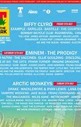 Image result for T in the Park Line Up