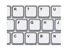 Image result for Letter A On a Key Bord