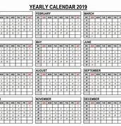 Image result for Year Calendar with Weeks