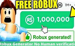 Image result for ROBUX Generator No Human Verification