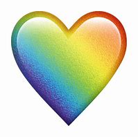 Image result for iPhone Emoji Rainbow Heart Big