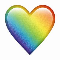Image result for Love Heart Emoji Rainbow