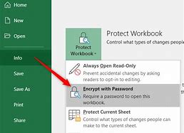 Image result for Password Protect Excel File From Editing
