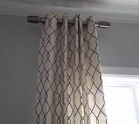 Image result for Short Curtain Rods for Living Rooms