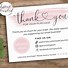 Image result for Thank You for Supporting My Small Business Pink Postcard
