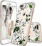 Image result for iPhone 8 Plus Case Clear with Flowers