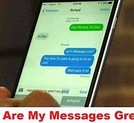 Image result for Why Are My Messages Green