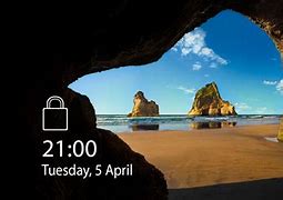 Image result for Microsoft Windows 10 Lock Screen
