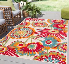Image result for Colorful Floral Rugs