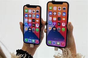 Image result for iPhone 12 Against iPhone 12 Mini