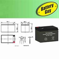 Image result for Specialty Lead Acid Battery Dimensions 12V 14Ah