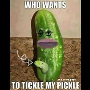 Image result for Tickle Your Pickle Meme
