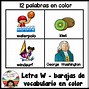 Image result for Palabras Con W En Español