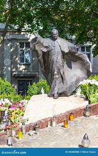 Image result for Sculpture Pope John Paul II Poland