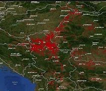 Image result for Satelit Mapa Srbije