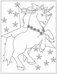 Image result for Unicorn Rearing Coloring Page